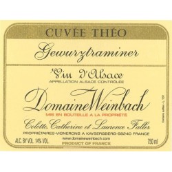 Gewürztraminer Cuvée Théo 2016 Clos des Capucins - Domaine Weinbach
