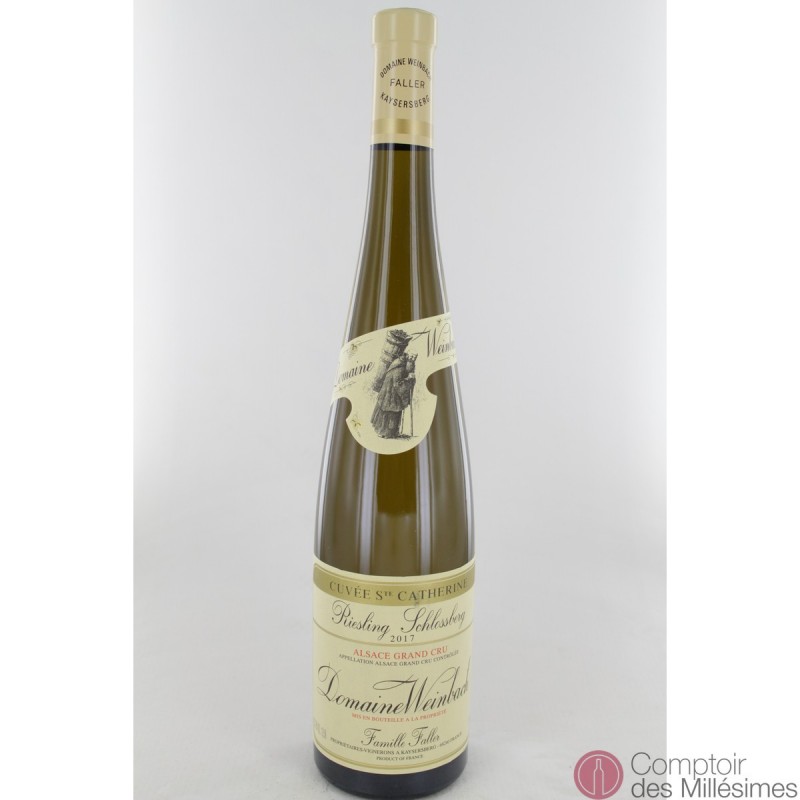 Riesling Schlossberg Cuvée Ste Catherine 2017 - Domaine Weinbach Riesling Schlossberg Cuvée Ste Catherine 2017 - Domaine Weinbach