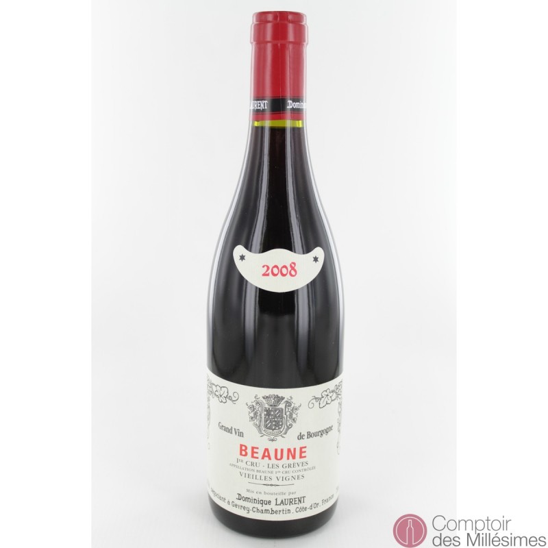 Beaune 1er cru 2008 Les Grèves Dominique Laurent Beaune 1er cru 2008 Les Grèves Dominique Laurent