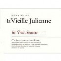 Chateauneuf du Pape 2015 Les Trois Sources - Domaine de la Vieille Julienne Chateauneuf du Pape 2015 Les Trois Sources - Domaine de la Vieille Julienne