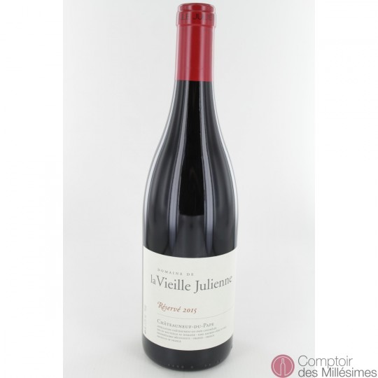 Chateauneuf du Pape 2015 Réservé - Domaine de la Vieille Julienne Chateauneuf du Pape 2015 Réservé - Domaine de la Vieille Julienne