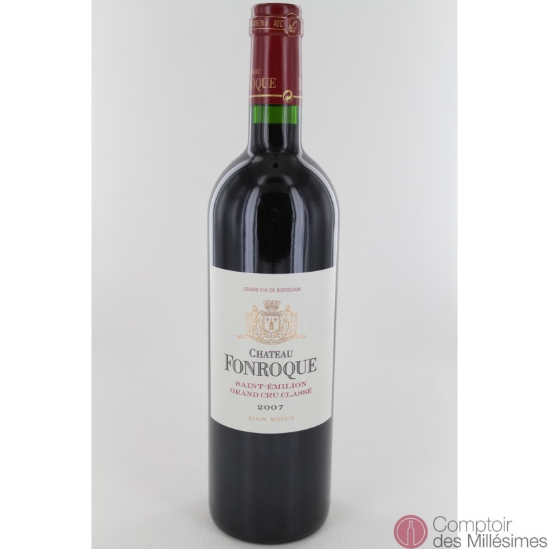 Château Fonroque 2007 Saint Emilion Grand Cru Ranked Price