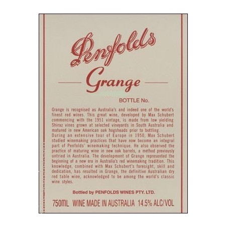 Penfolds Grange