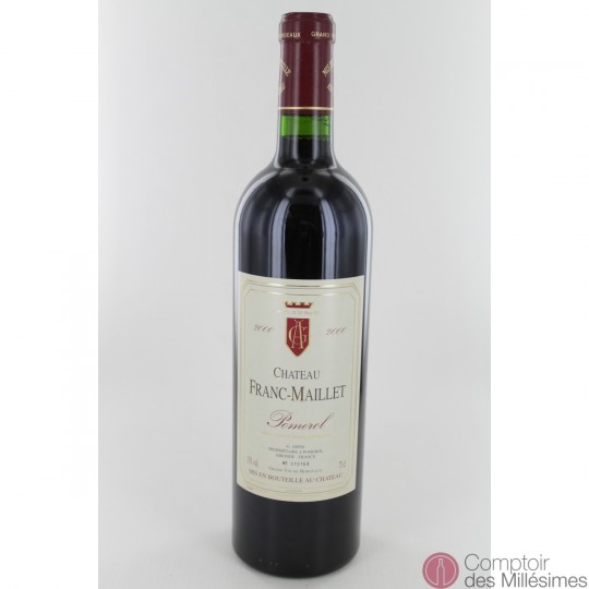 Château Franc Maillet 2000 Château Franc Maillet 2000