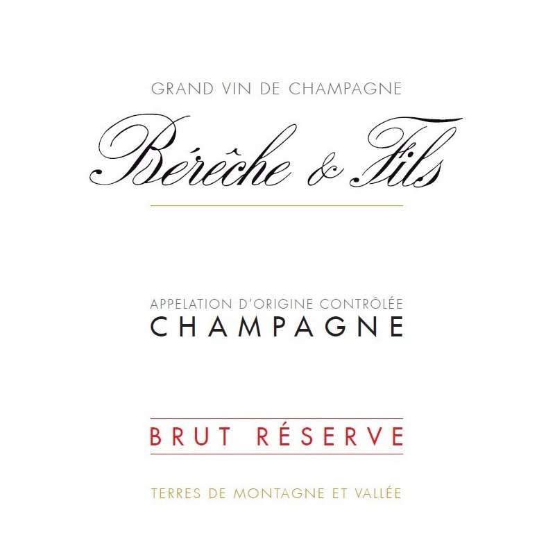 Champagne Bérêche et Fils Brut Réserve Champagne Bérêche et Fils Brut Réserve