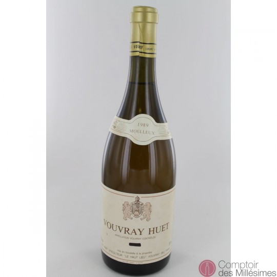 Vouvray 1989 Moelleux - Domaine Huet Vouvray 1989 Moelleux - Domaine Huet