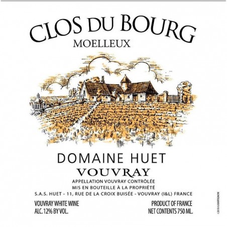 Clos du Bourg 1995 Moelleux 1ère Trie - Domaine Huet