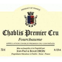 Chablis 1er Cru 2017 Fourchaume - Jean-Paul et Benoit Droin