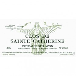 Clos de Ste Catherine 1989 Coteaux du Layon - Domaine des Baumard