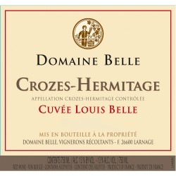 Crozes-Hermitage 2015 Cuvée Louis Belle - Domaine Belle