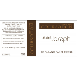 Saint Joseph 2017 Le Paradis Saint Pierre - Coursodon