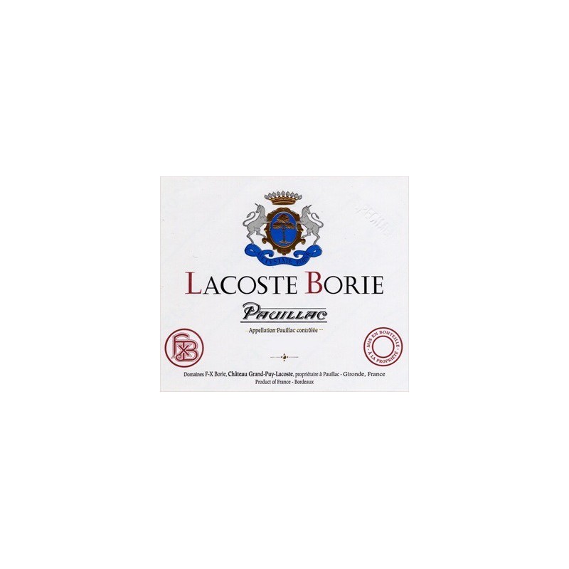 Lacoste Borie 1984 Lacoste Borie 1984