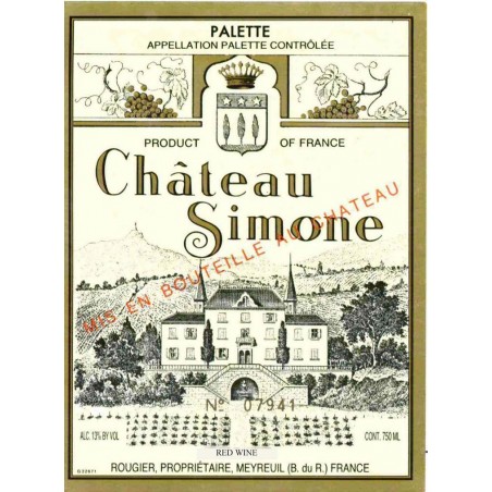 Château Simone 2015 Red
