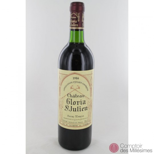 Chateau Gloria 1986 Chateau Gloria 1986