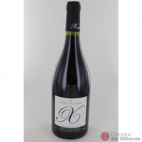 Cuvée Anonyme Chateauneuf du Pape