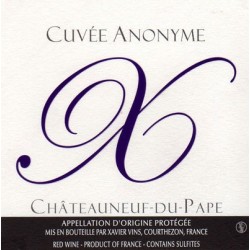 Cuvée Anonyme Chateauneuf du Pape