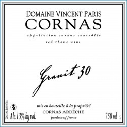 Cornas 2017 Granit 30 - Vincent Paris
