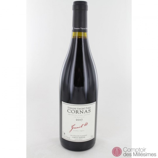 Cornas 2017 Granit 60 - Vincent Paris Cornas 2017 Granit 60 - Vincent Paris