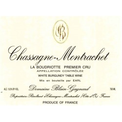Chassagne Montrachet 1er cru 2015 La Boudriotte - Blain Gagnard