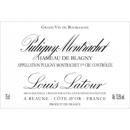 Puligny Montrachet 1er cru Hameau de Blagny - Louis Latour