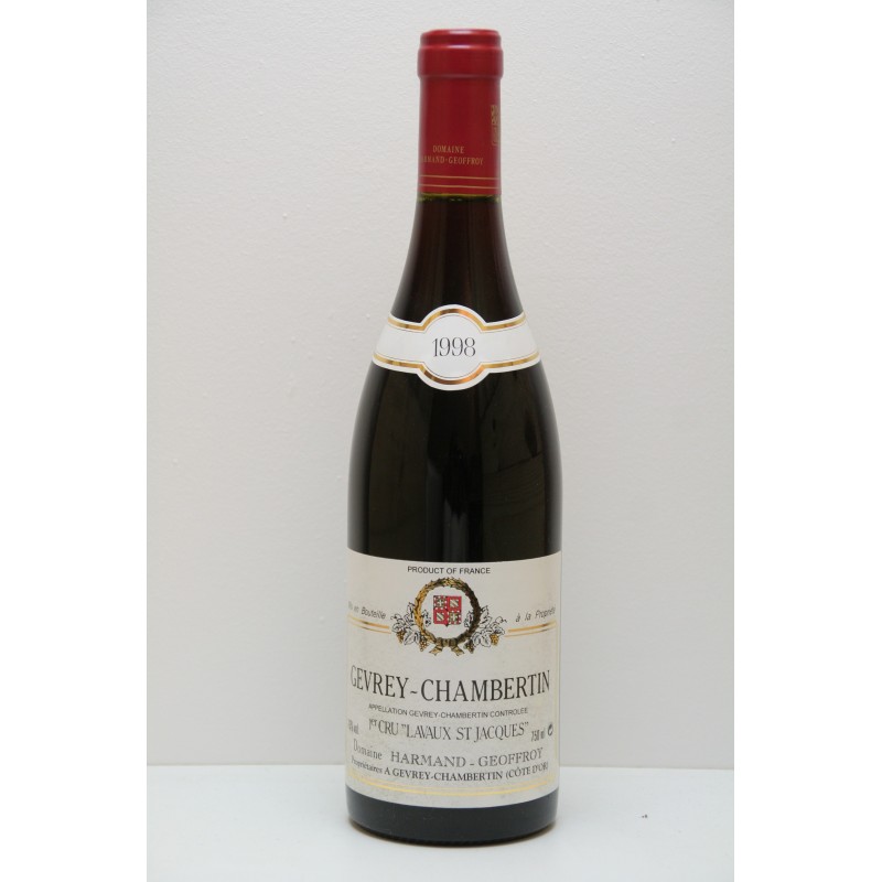 Gevrey-Chambertin 1er cru 1998 Gevrey-Chambertin 1er cru 1998