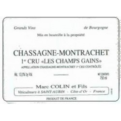 Chassagne Montrachet 1er Cru Les Champs Gain - Marc Colin et ses Fils