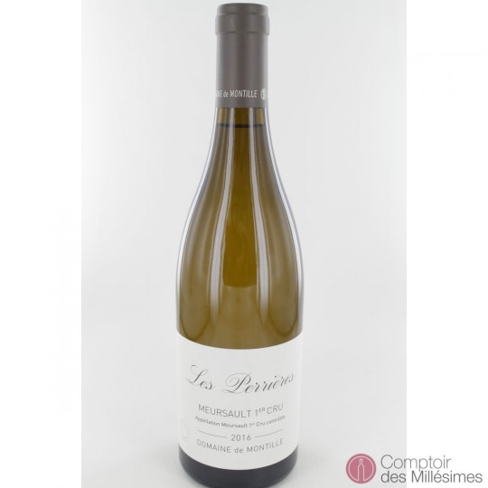 Meursault 1er cru 2016 Les Perrières - Domaine de Montille Meursault 1er cru 2016 Les Perrières - Domaine de Montille