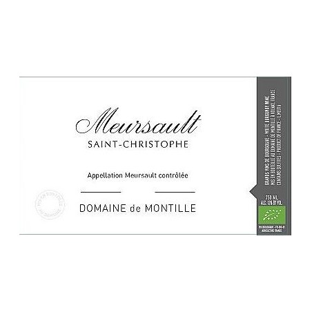 Meursault Saint Christophe - Domaine de Montille