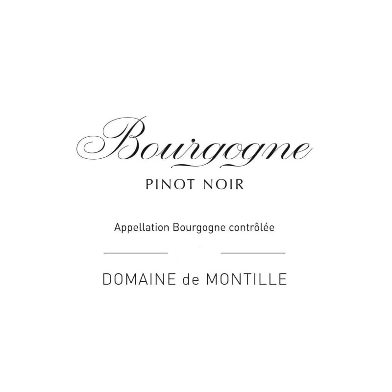 Bourgogne Pinot Noir - Domaine de Montille Bourgogne Pinot Noir - Domaine de Montille