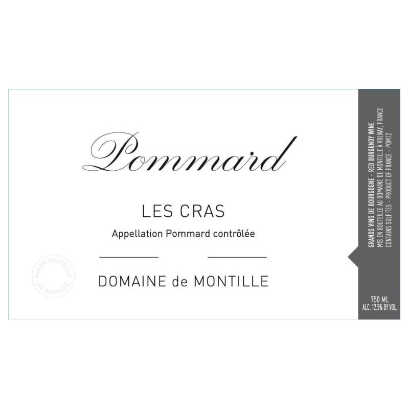 Pommard Les Cras - Domaine de Montille Pommard Les Cras - Domaine de Montille