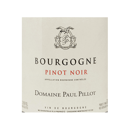 Bourgogne Pinot Noir - Paul Pillot Bourgogne Pinot Noir - Paul Pillot