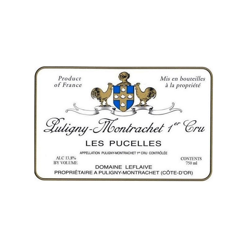 Puligny Montrachet 1er cru 1998 - les Pucelles Puligny Montrachet 1er cru 1998 - les Pucelles