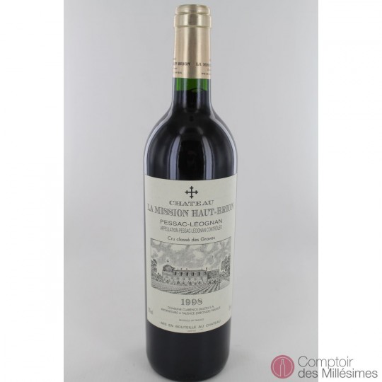 Château La Mission Haut-Brion 1998 Château La Mission Haut-Brion 1998