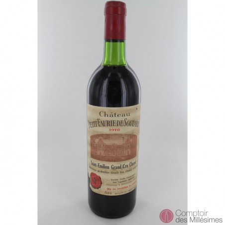 Château Petit Faurie de Soutard 1978