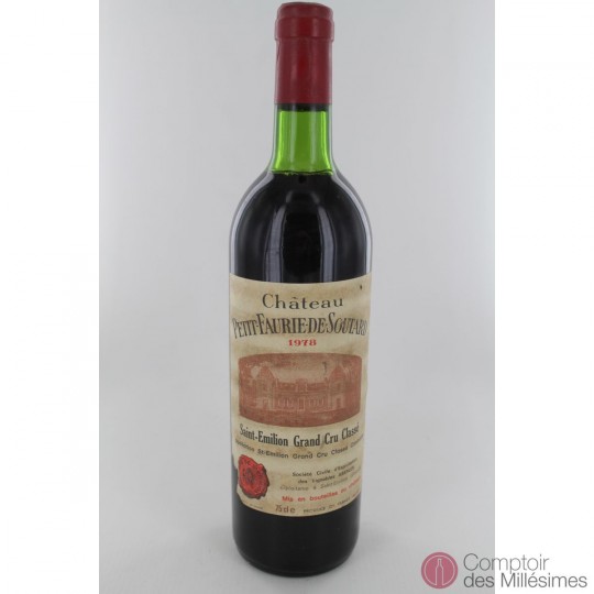 Château Petit Faurie de Soutard 1978 Château Petit Faurie de Soutard 1978