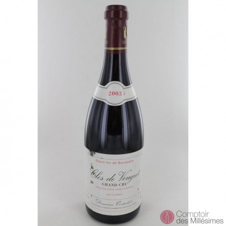 Clos de Vougeot Grand Cru 2003 - Domaine Tortochot