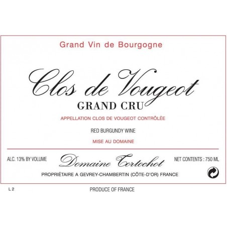 Clos de Vougeot Grand Cru - Domaine Tortochot