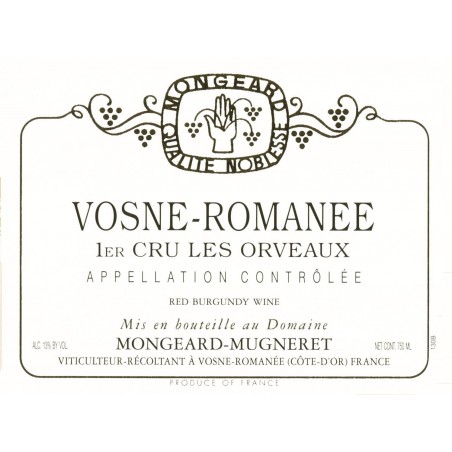 Vosne Romanée 1er Cru En Orveaux - Mongeard Mugneret