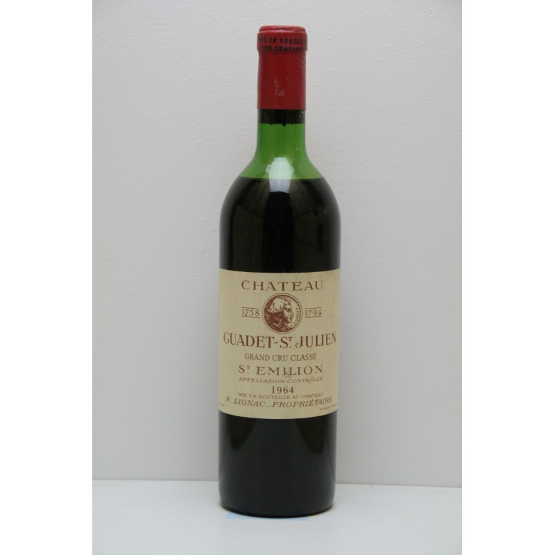 Chateau Guadet St Julien 1964 Chateau Guadet St Julien 1964