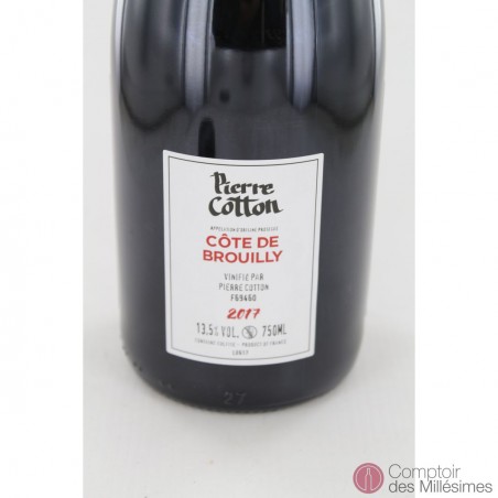 Côte de Brouilly 2017 - Pierre Cotton