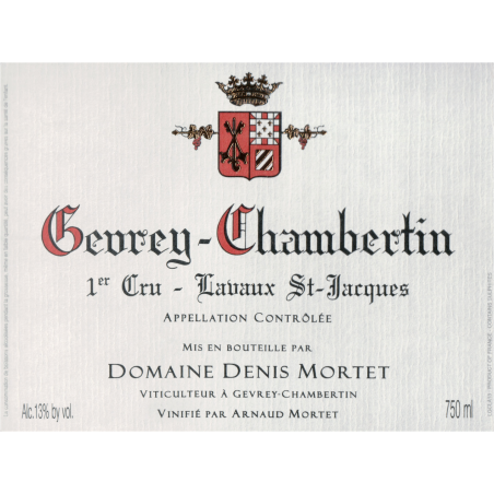 Gevrey Chambertin 1er cru Lavaux St Jacques - Denis Mortet