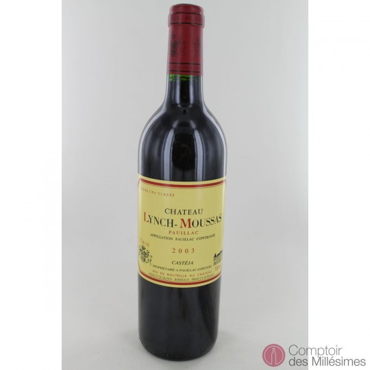 Château Lynch Moussas 2003 Château Lynch Moussas 2003