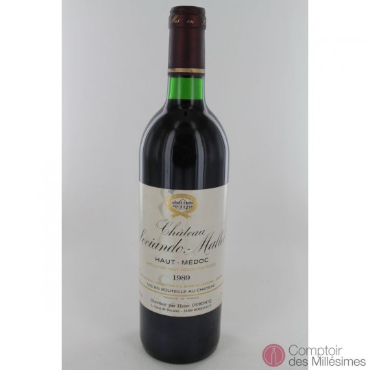 Château Sociando Mallet 1989 Château Sociando Mallet 1989