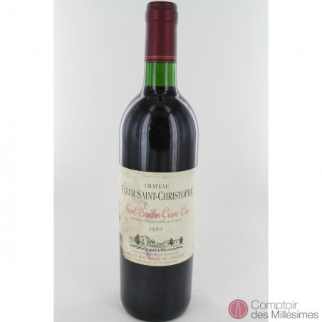 Chateau Fleur Saint Christophe 1995 Chateau Fleur Saint Christophe 1995
