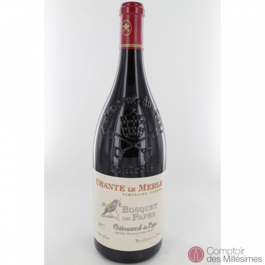Sing the Blackbird Old Vines 2017 in Magnum Châteauneuf du Pape - Bosquet des Papes Sing the Blackbird Old Vines 2017 in Magnum Châteauneuf du Pape - Bosquet des Papes