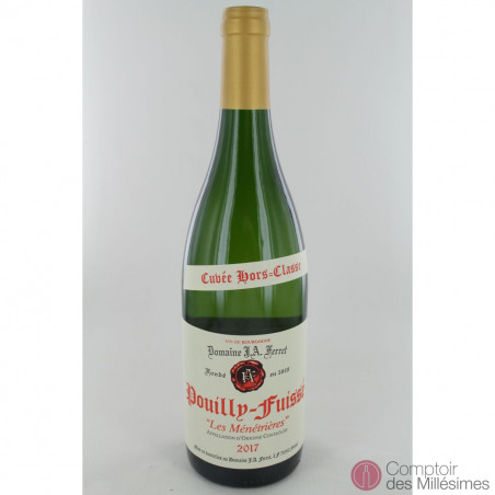 Pouilly Fuissé 2017 Les Ménétrières - Cuvée Hors Classe - Domaine Ferret