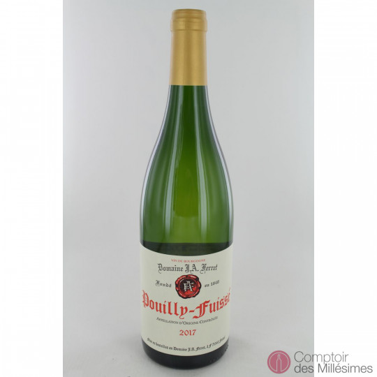 Pouilly Fuissé 2017 - Domaine Ferret Pouilly Fuissé 2017 - Domaine Ferret