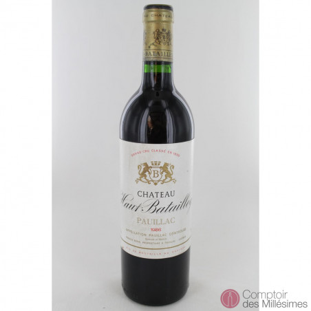 Château Haut-Batailley 1986 Château Haut-Batailley 1986