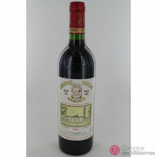 Château Dauzac 1986 Château Dauzac 1986
