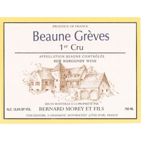 Beaune Grèves 1er Cru 1992 - Bernard Morey